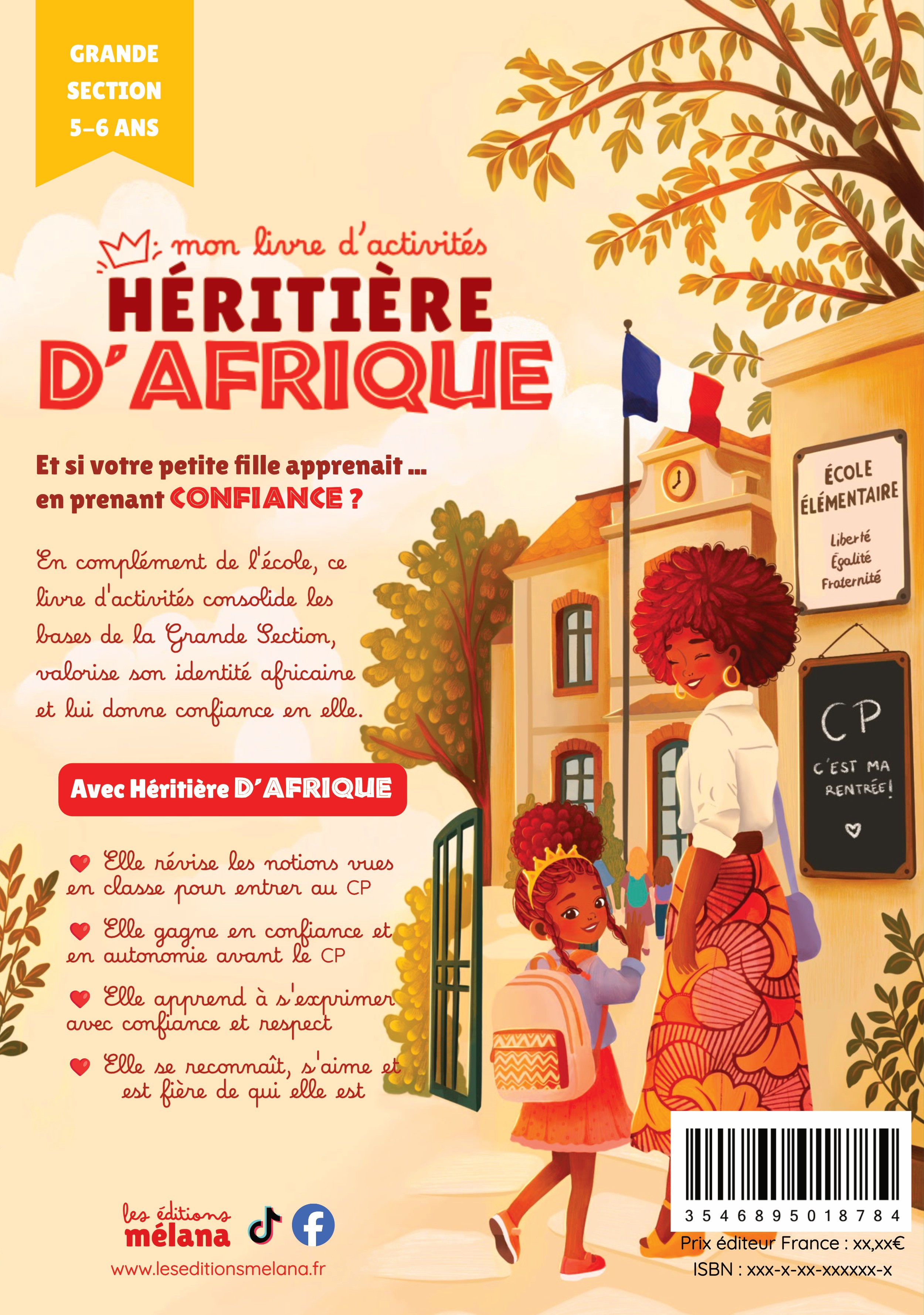 Héritière d'Afrique - 4ème de couverture