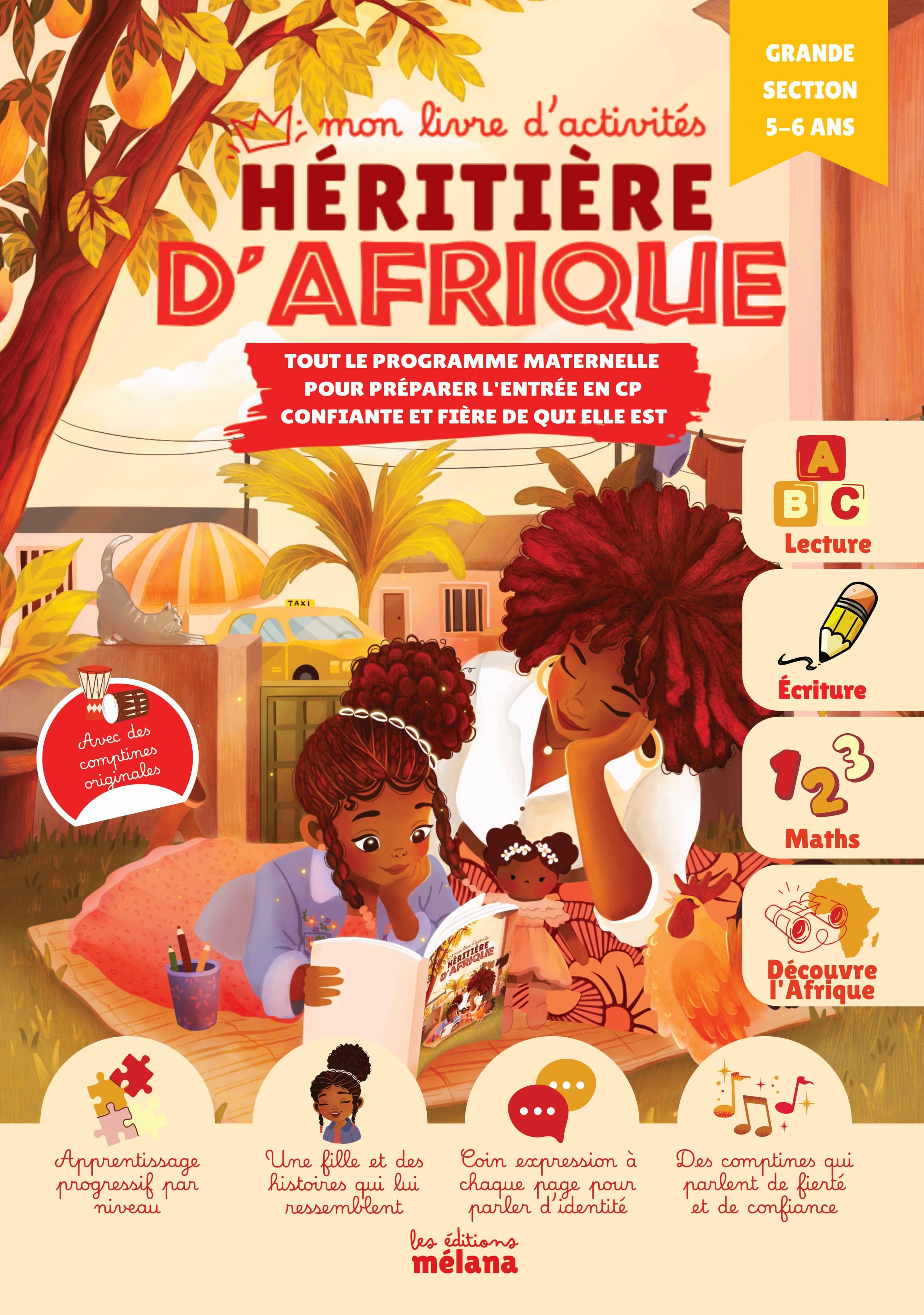 Héritière d'Afrique - Première de couverture